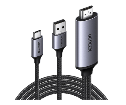 Kabel i złączka UGREEN Adapter HDMI do USB-C CM773 4k 60Hz 5V 1A